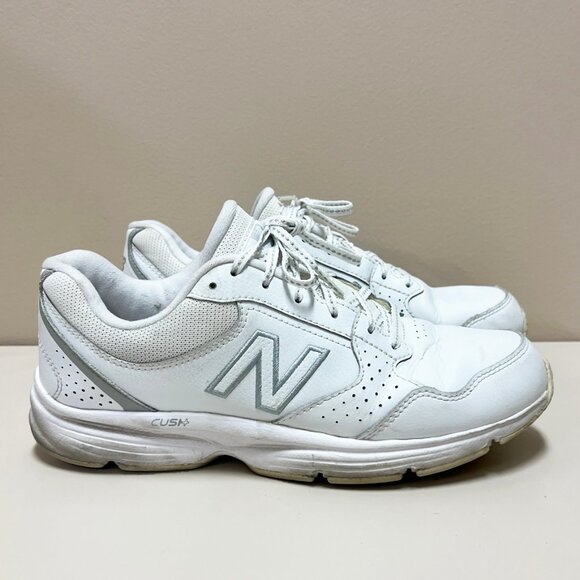 New Balance Unisex 411 V1 WA411LW1 White Running Shoes Sneakers Size 10 - Picture 2 of 7